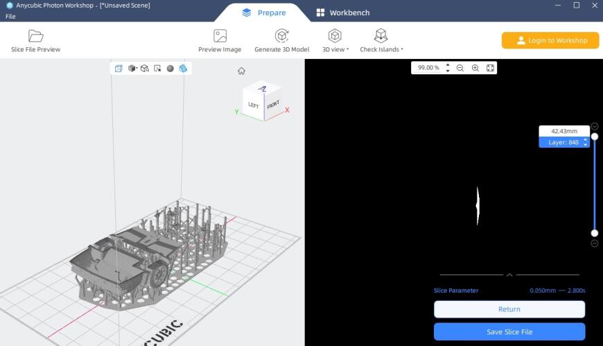 Слайсер Anycubic foton 3.6.2 глючит