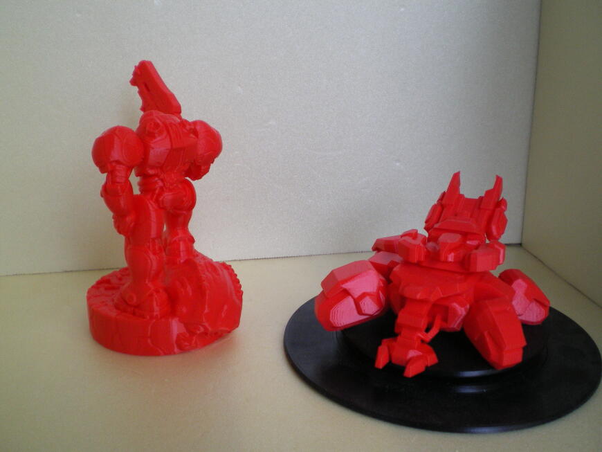 Обзор пластика для 3д печати RS Crossbridge PLA Красный