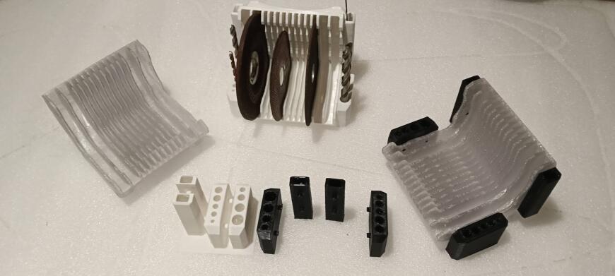 Рестайлинг органайзера дисков УШМ 125мм Рестайлинг органайзера дисков УШМ 125мм