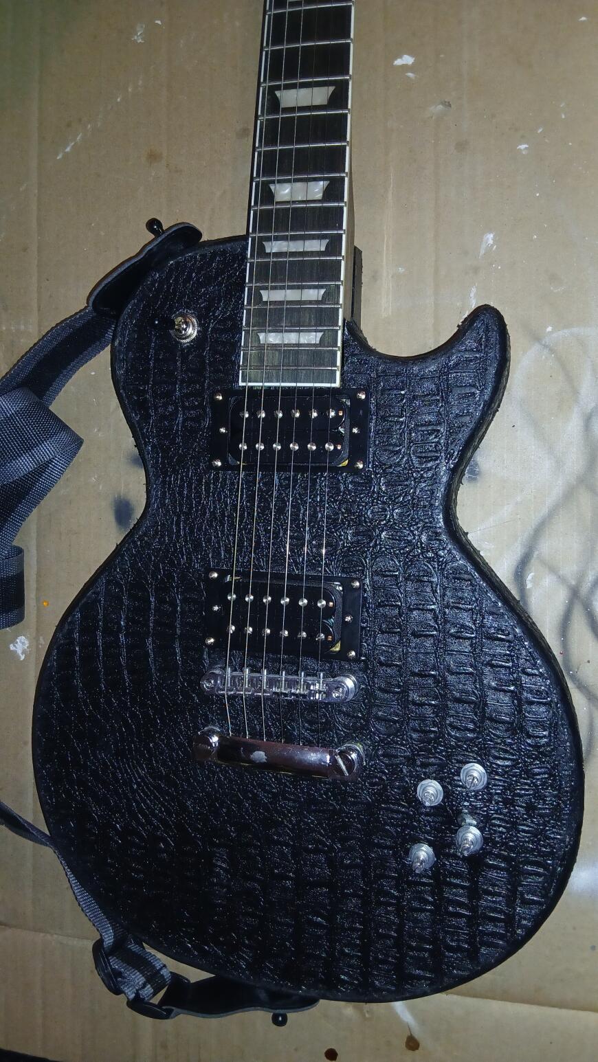 3D кожанный LesPaul