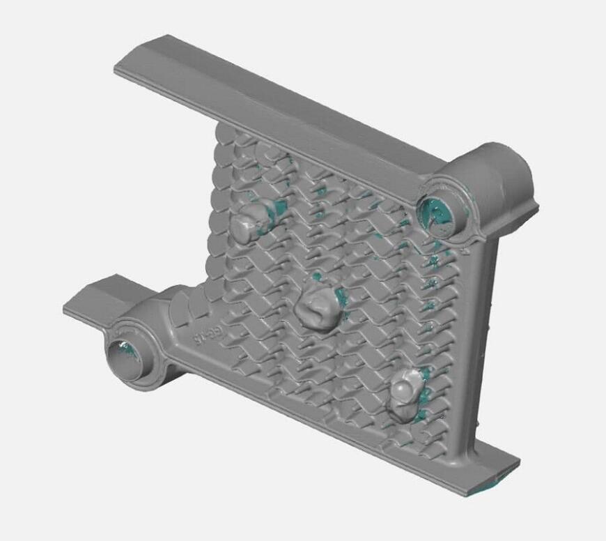 Сканирование и последующее создание твердотельной модели радиатора | 3DMall