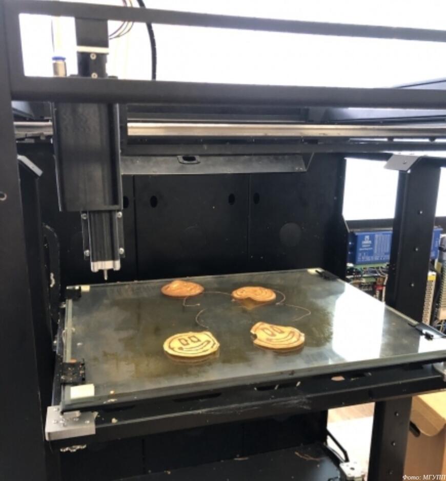В московском университете разработали пищевой 3D-принтер