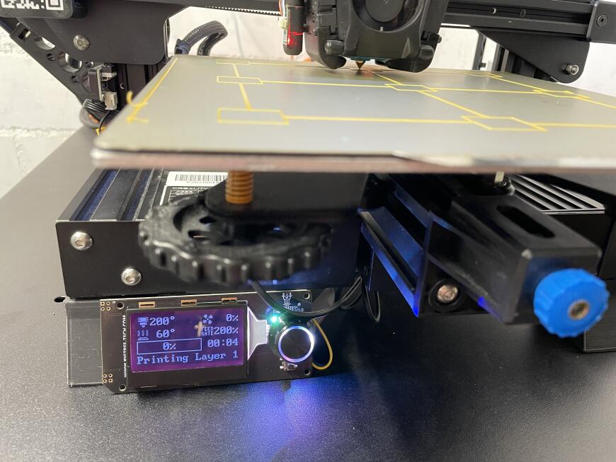 Приколхозить BTT mini 12864 к voxelab aquila?