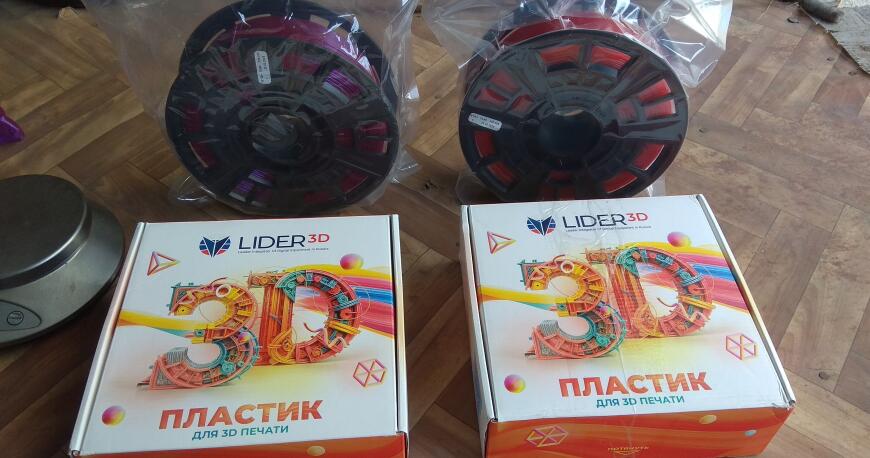Обзор прозрачного пластика для 3d печати Petg+ от Lider3D