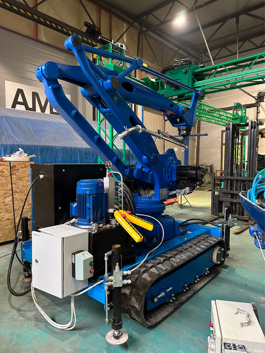 Новый проект российской группы компаний AMT специализируется на мобильных строительных 3D-принтерах Новый проект российской группы компаний AMT специализируется на мобильных строительных 3D-принтерах