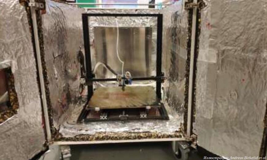Норвежские инженеры смастерили 3D-принтер для печати PEEK из бюджетного дрыгостола