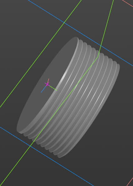 моделирование резьбы в КОМПАС 3D