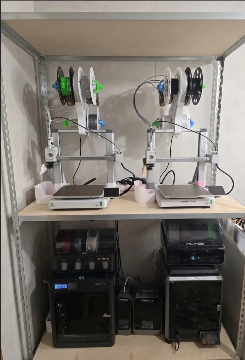 Какой стеллаж выбрать под 3D-принтеры, чтобы не дребезжал и не шатался