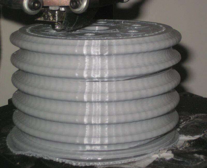 Трещины по слоям при печати шкива из PETG