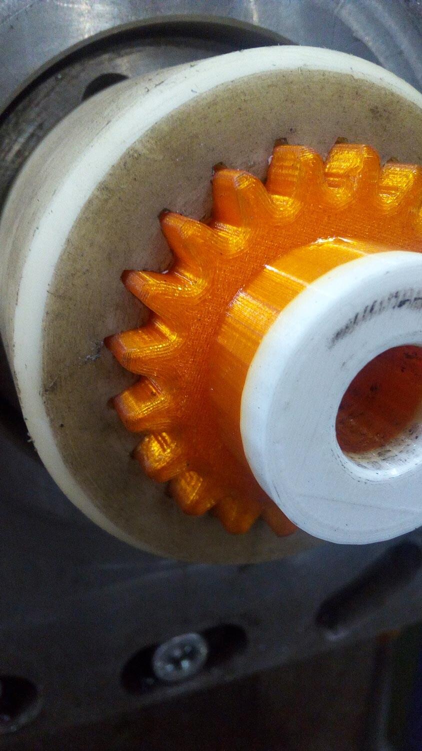 Из PET-G на фрезер по металлу