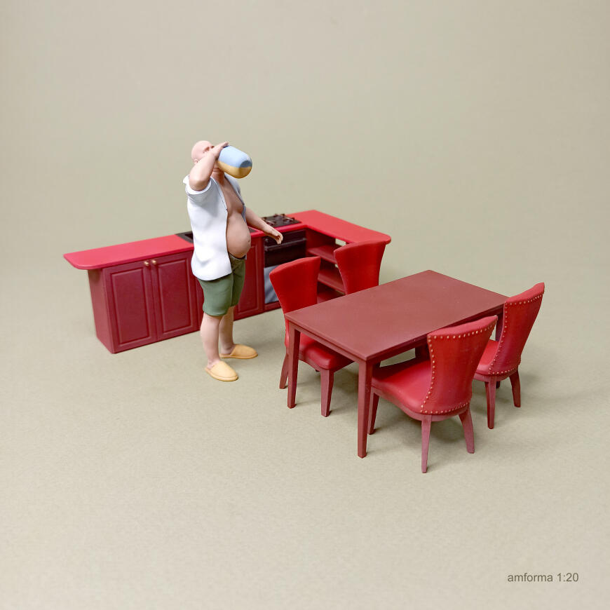 Случай на кухне.