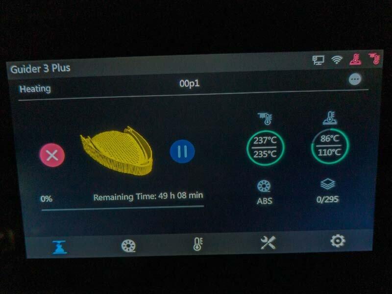 Обзор 3D принтера FlashForge Guider 3 Plus