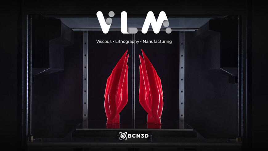BCN3D представляет Viscous Lithography Manufacturing (VLM)™- новую технологию 3D-печати