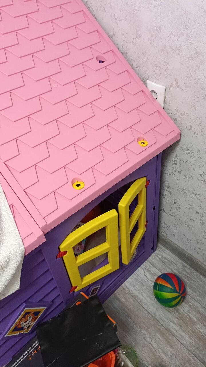 Крепления от пластикового детского домика