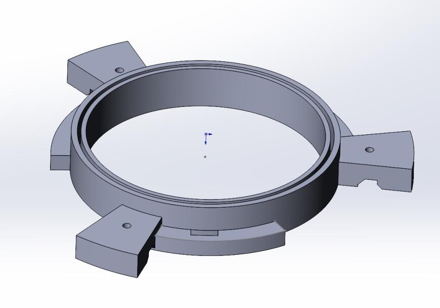 Уклон на полукруге Solidworks