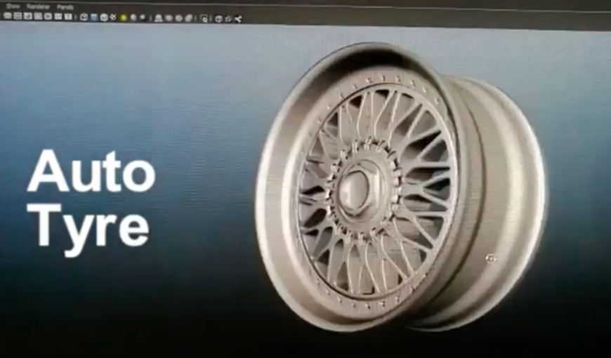 Печать прототипа колесных дисков на профессиональном 3D-принтере Mingda MD-666