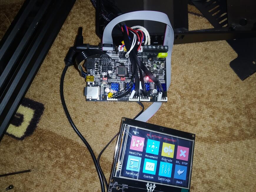 BIGTREETECH SKR MINI MZ V1.0 и TFT35 MZ V3.0 