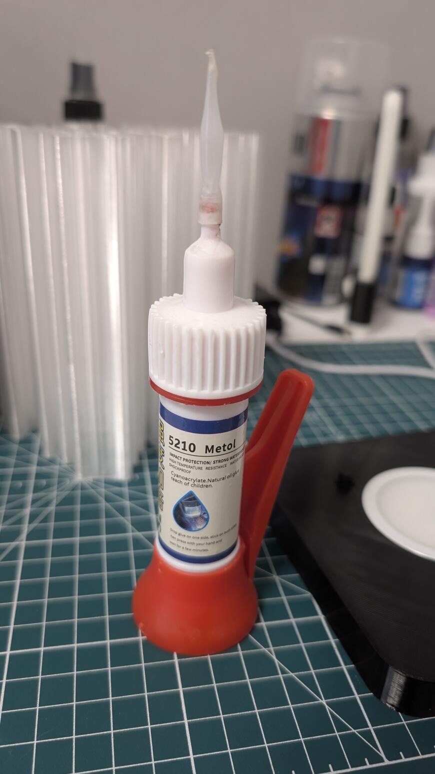 Печать светильника прозрачным PETG