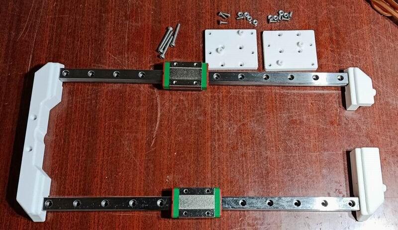 Перевод стола Creality Ender-3 V3 SE/KE на рельсы