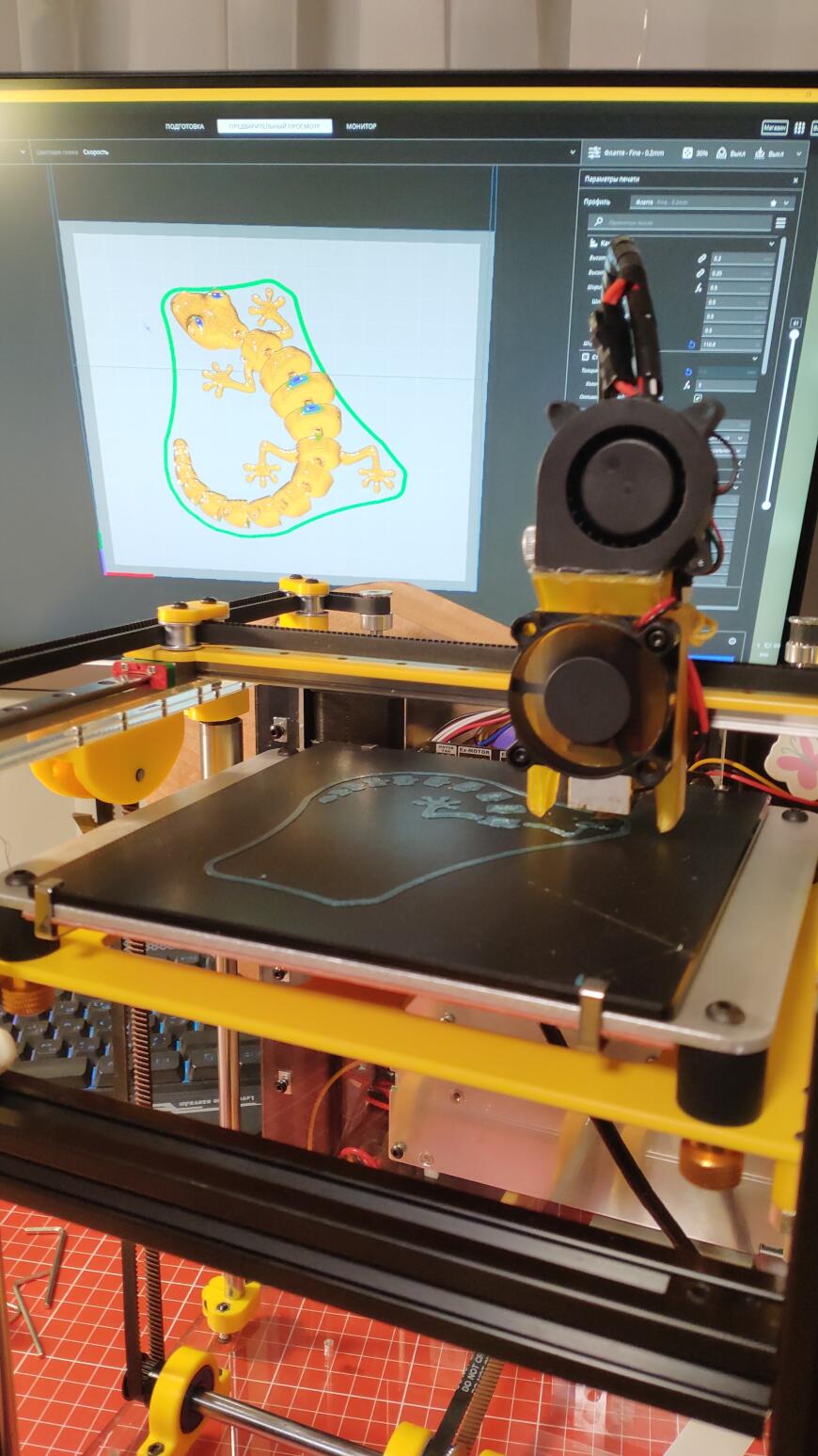 Lerdge инвертирует ось на H-bot