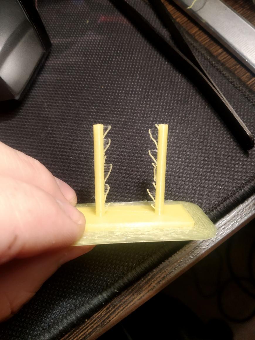 Проблема соплей ultimaker v6 hotend (цельнометалл термобарьер) PETG
