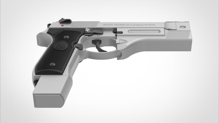 Модифицированный пистолет Beretta 92FS из кинофильма Другой Мир: Пробуждение