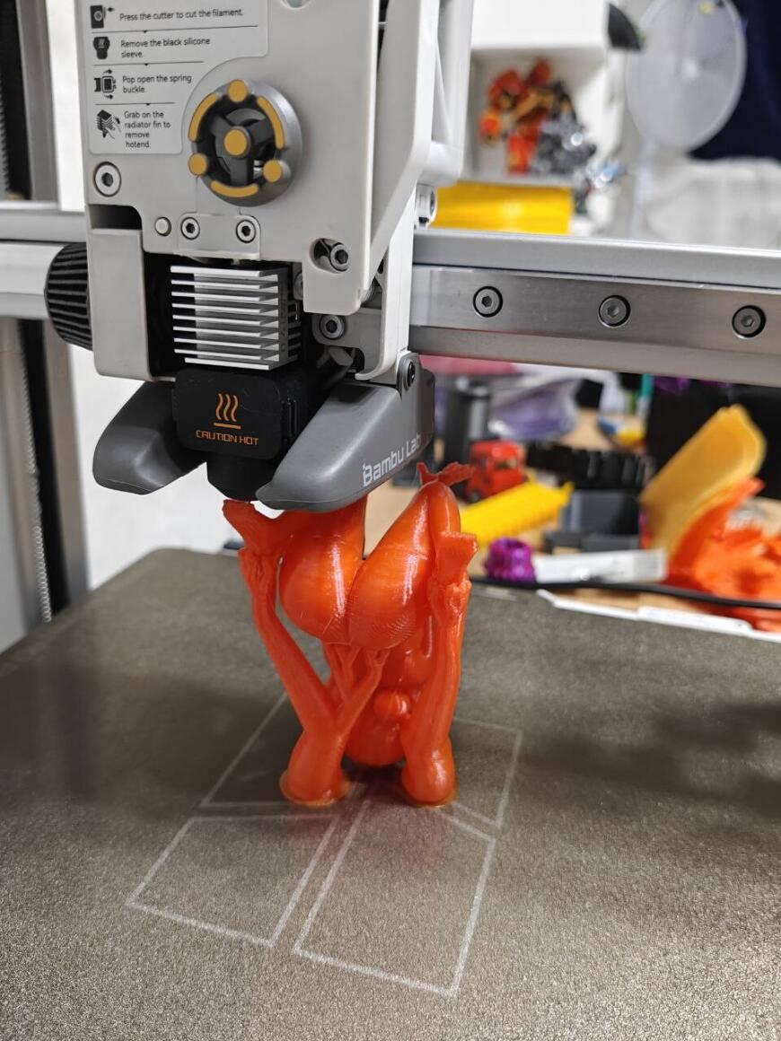 Наклонные полосы при печати на принтере Bambu lab a1 Наклонные полосы при печати на принтере Bambu lab a1