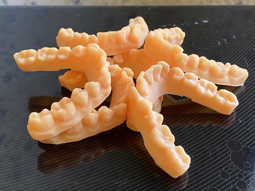 Мастер-модели из Hardlight dental skin