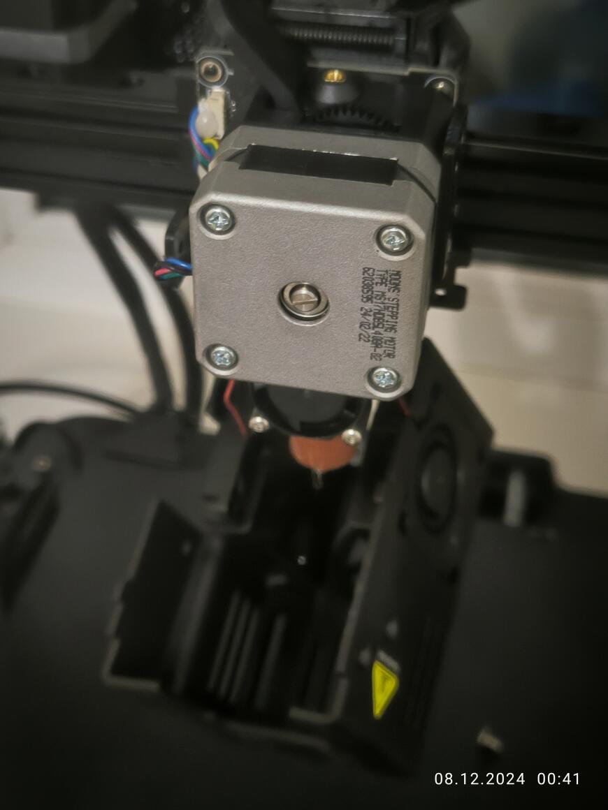 Ender v3 ke про двигатель экструдера