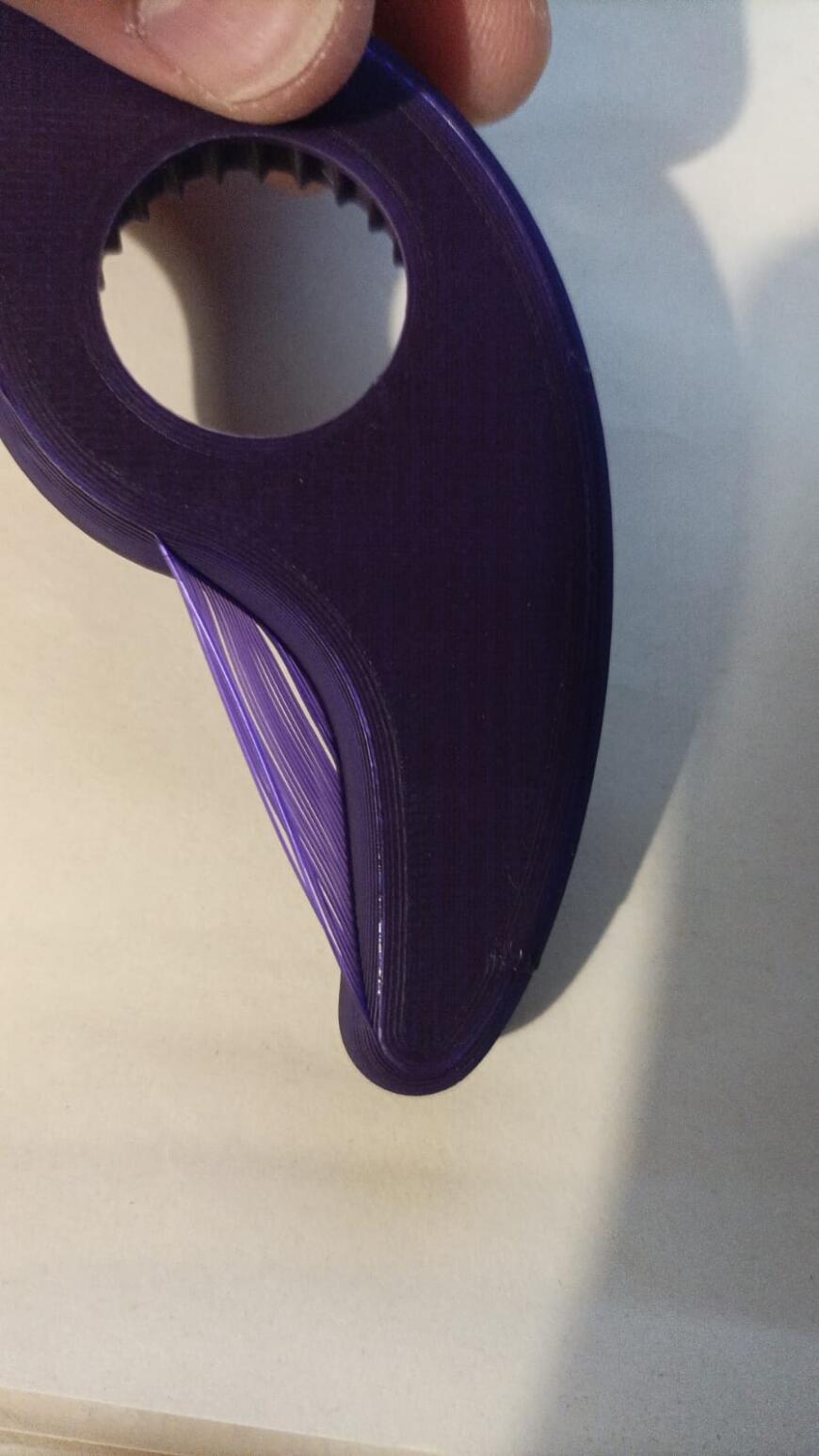 Принтер наделал мостов за пределами модели