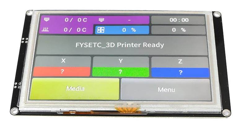 Fysetc TFT81050 - Обзор, инструкция по запуску, личное мнение