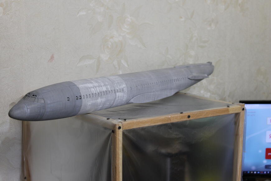 Ту-154 Б-2, масштаб 1:43