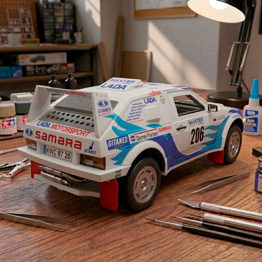 ВАЗ-2108, который стал Porsche: масштабная модель Lada Samara T3