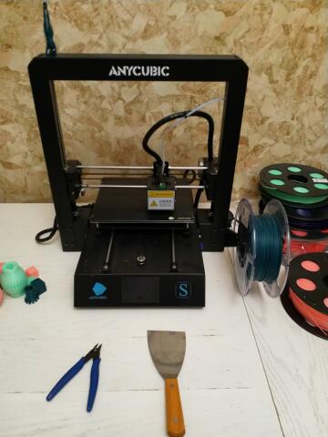 3D принтер Anycubic Mega S + филамент PLA