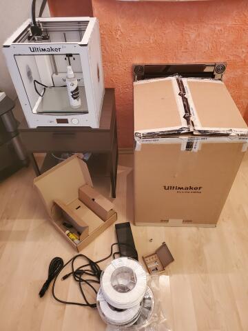 Ultimaker 2+ в отличном состоянии