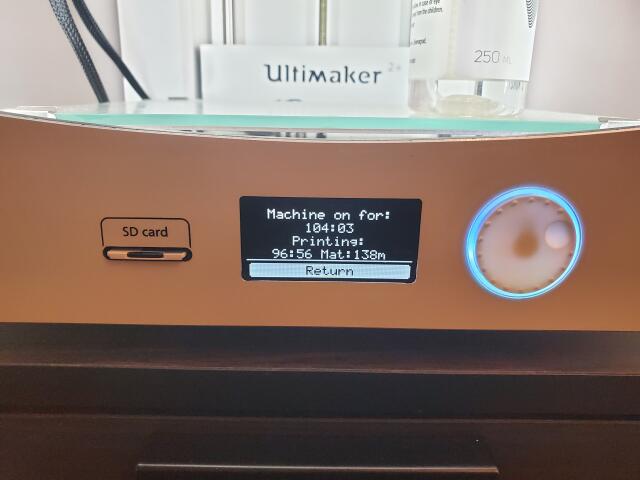 Ultimaker 2+ в отличном состоянии