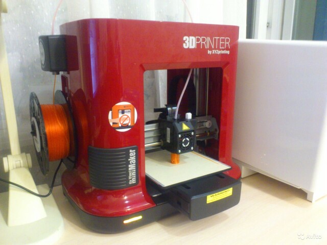 продаю 3D принтер da Vinci miniMaker RED Edition