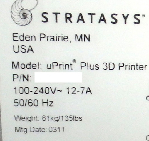 3D принтер uPrint Plus