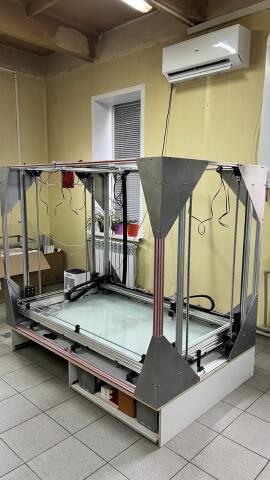 3D принтер с областью печати 1350х750х750 мм