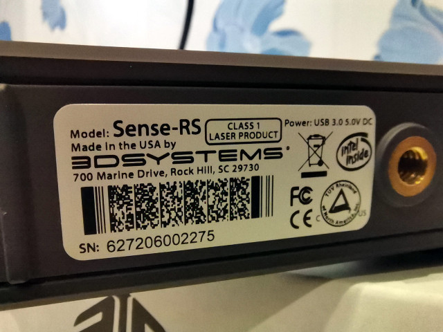 3D Сканер Sense 2-е поколение 3d systems next gen