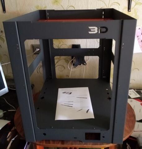 3D-принтер B&R 3030 Pro на стадии сборки