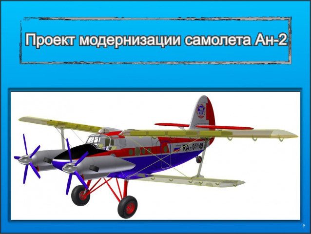 Немного доработать и подготовить к печати модель самолета АН-2.