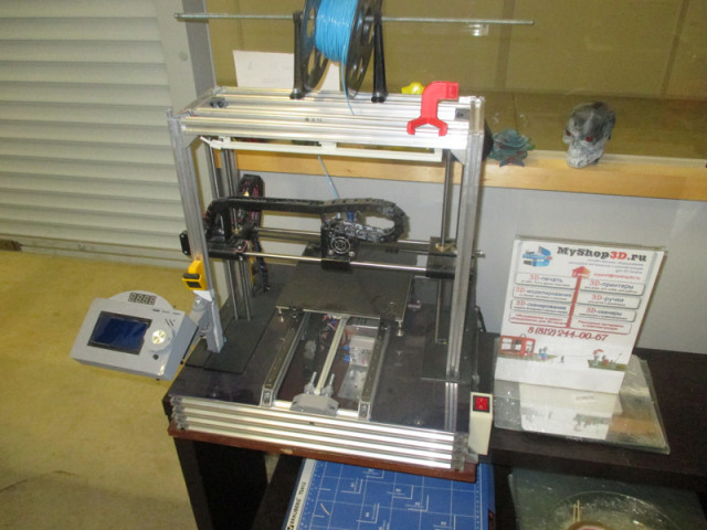 Б/У 3D принтер на базе anet A8