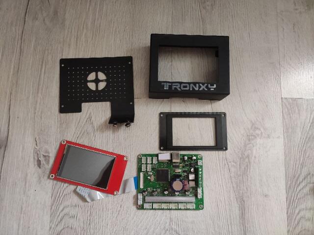 Tronxy xy2 плата, сенсорный экран, корпус из металла