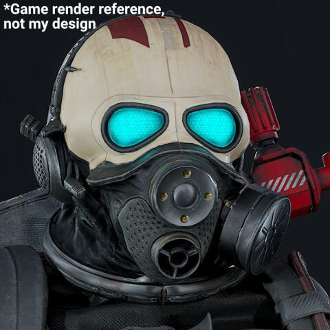 Требуется печать шлема солдата из игры Half-Life без покраски, на подростка (косплей).