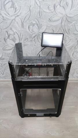 3D-принтер UNI в корпусе v.2