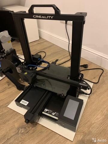 3D принтер Creality CR6-SE - новый, настроен и откалиброван