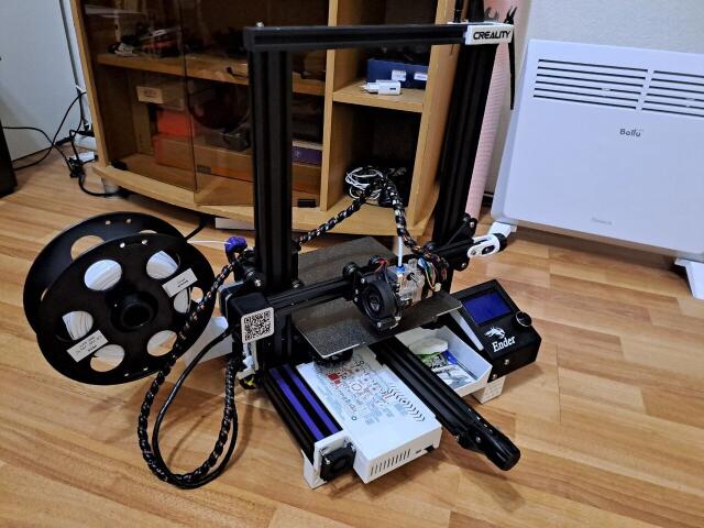 3D принтер ender 3(skr mini e3 v3, nf wind)