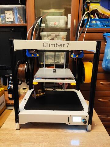Продаю 3D принтер Climber 7 IDEX, 2 экструдера, кубик