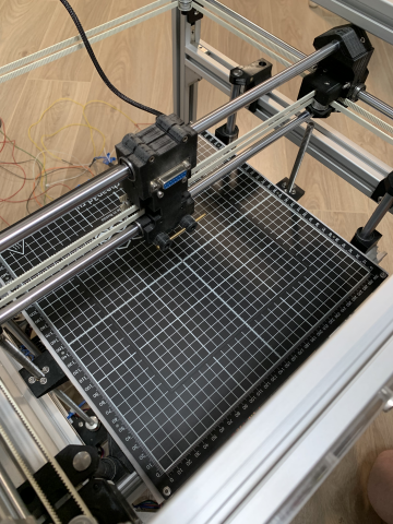 DIY 3D принтер TMC2130 0.9 град. ШД 300x300x300